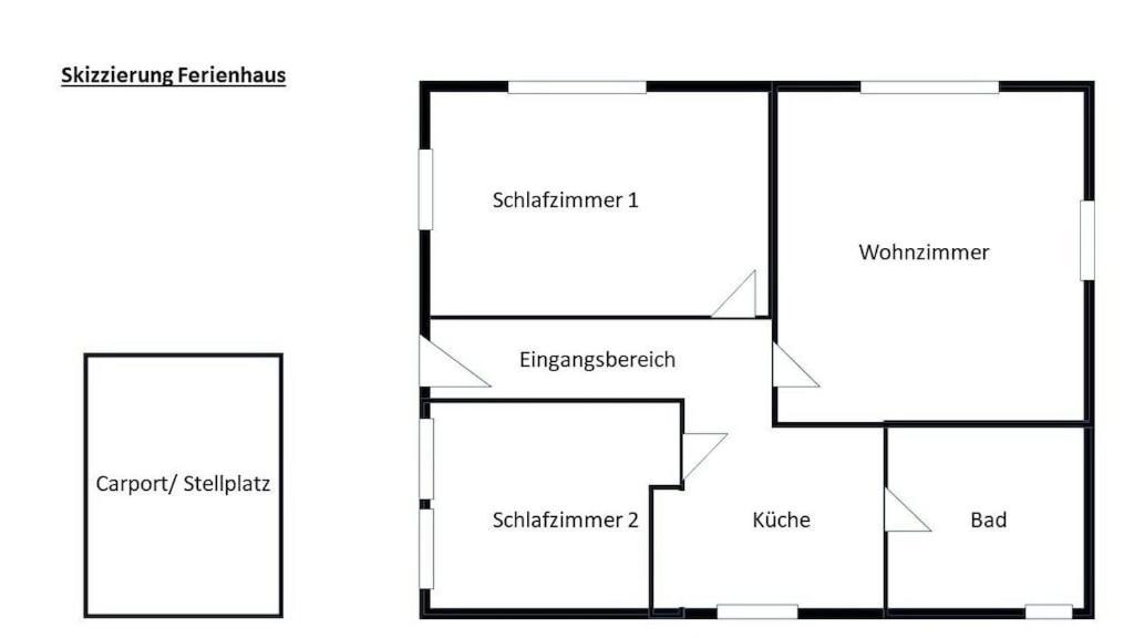 Ferienhaus Flessenow Am Schweriner See Exterior photo